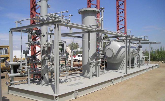 Natural-gas-dehydration,-sweetening,-compression-and-transmission