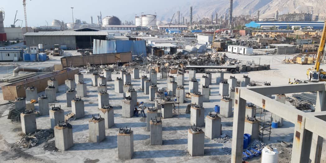 مخازن دو جداره اولفین پروژه پتروشیمی بوشهر