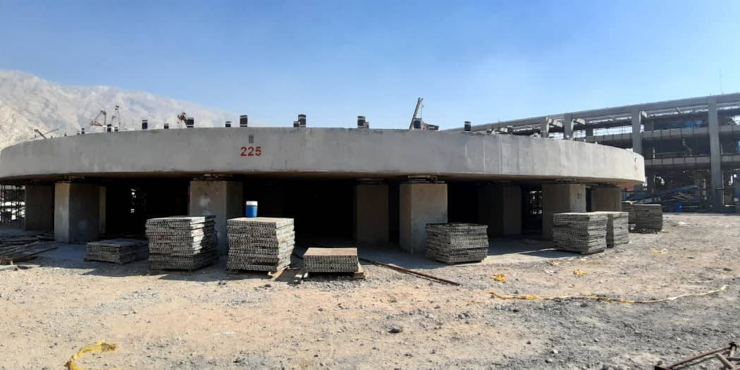 مخازن دو جداره اولفین پروژه پتروشیمی بوشهر