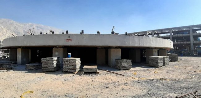 مخازن دو جداره اولفین پروژه پتروشیمی بوشهر